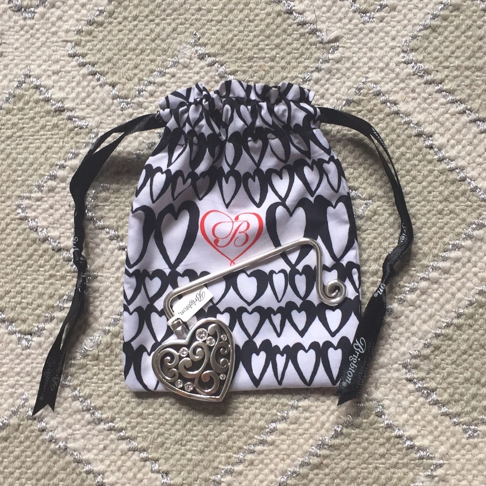 Brighton “Contempo Heart” handbag hook